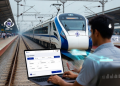New IRCTC website launch announcement with improved train ticket booking system, faster servers, and better user experience for railway passengers.